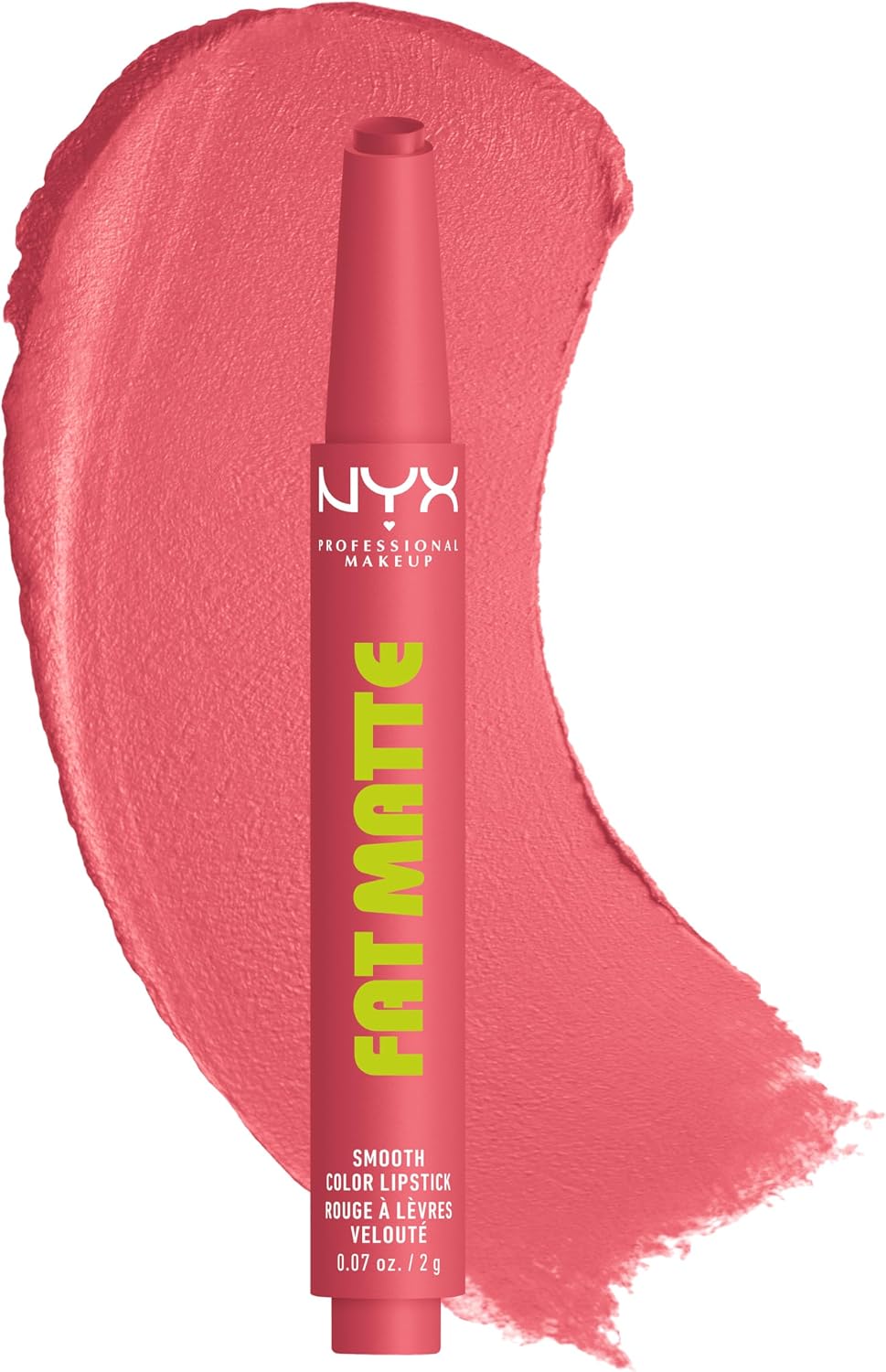 NYX Fat Matte Lipstick — Pink Puff