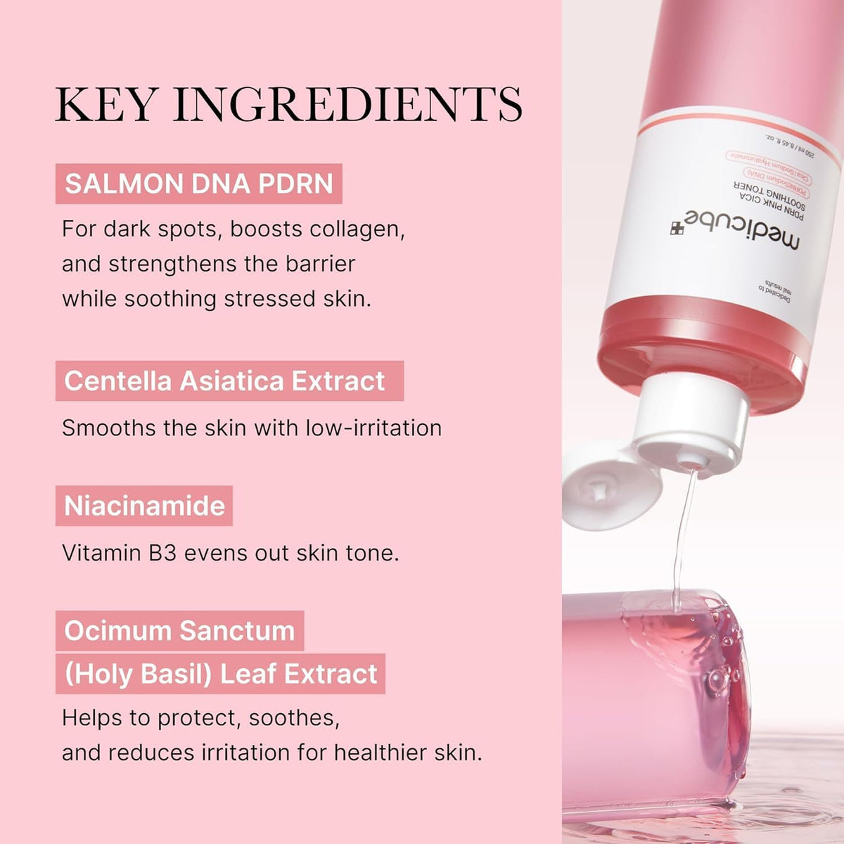 Medicube PDRN Pink Cica Soothing Toner