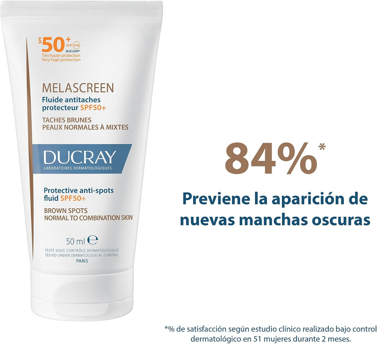Ducray Melascreen Protective Anti-Spot Cream SPF50+ – 50 ml