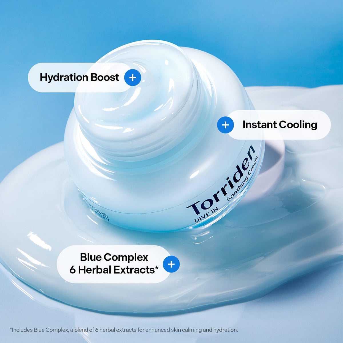 TORRIDEN DIVE-IN LOW MOLECULAR HYALURONIC ACID SOOTHING CREAM 100 ml
