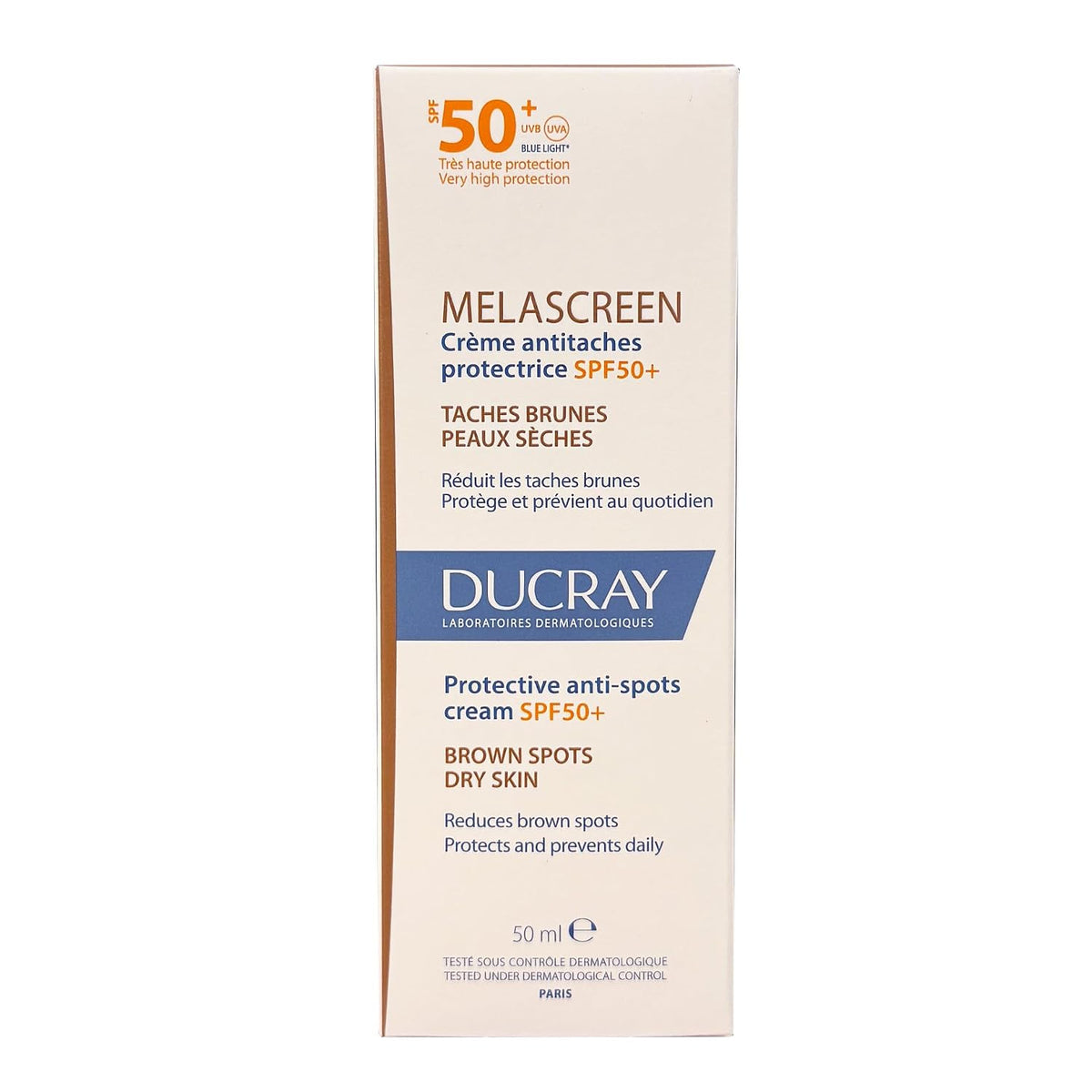 Ducray Melascreen Protective Anti-Spot Cream SPF50+ – 50 ml