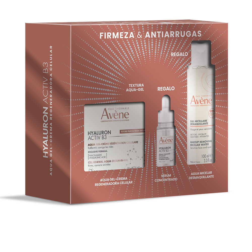 HYALURON ACTIV B3 AQUA GEL - CREAM + MICELLAR WATER + SERUM SET 3 pcs