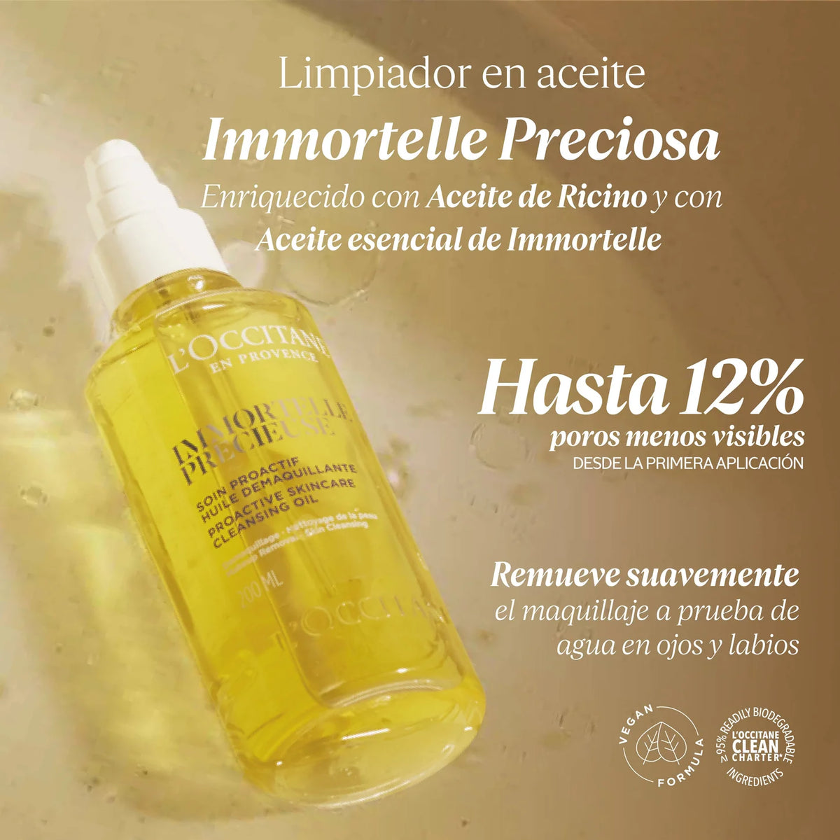 L'Occitane Makeup Remover Oil – Aceite Desmaquillante 200 ml
