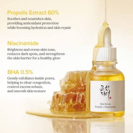 BEAUTY OF JOSEON Glow Serum: Propolis + Niacinamide 30 ml